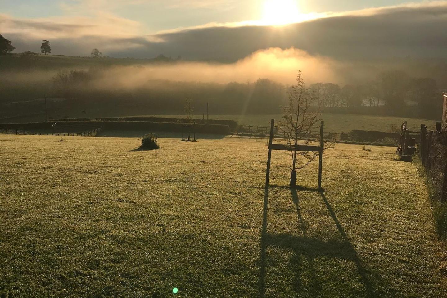 Stunning Shepherds Hut Rural Bliss Dumfries Buitenkant foto