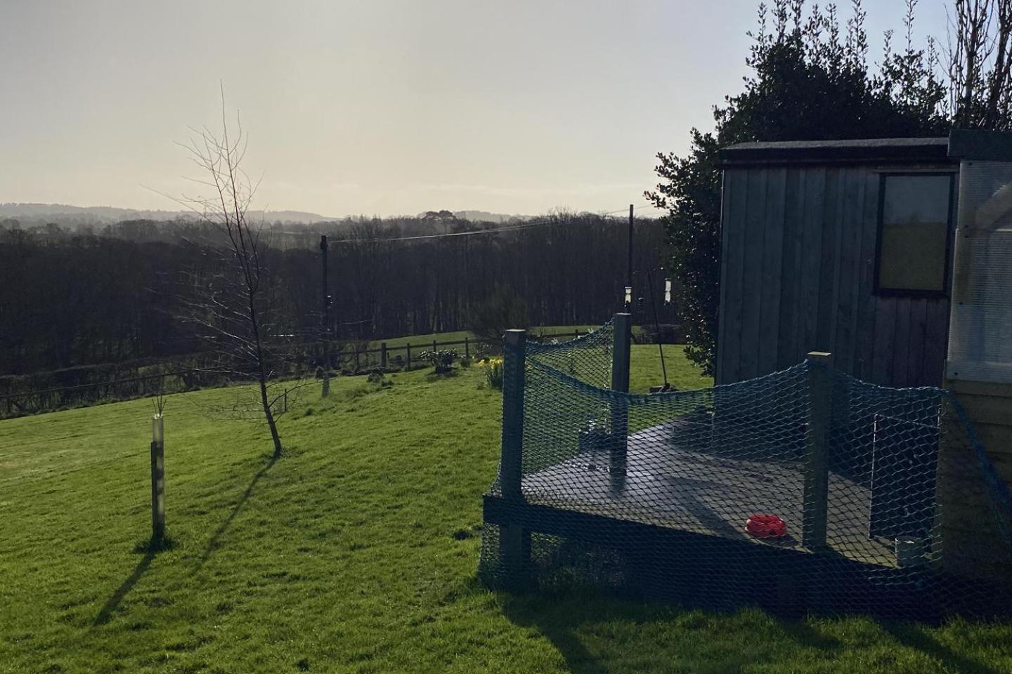 Stunning Shepherds Hut Rural Bliss Dumfries Buitenkant foto