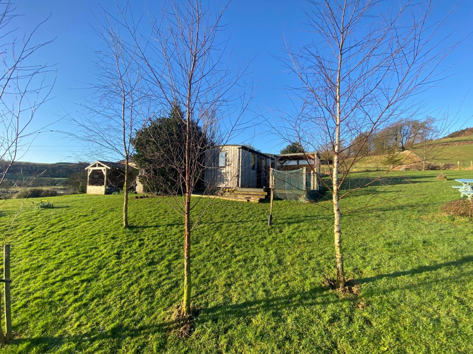 Stunning Shepherds Hut Rural Bliss Dumfries Buitenkant foto