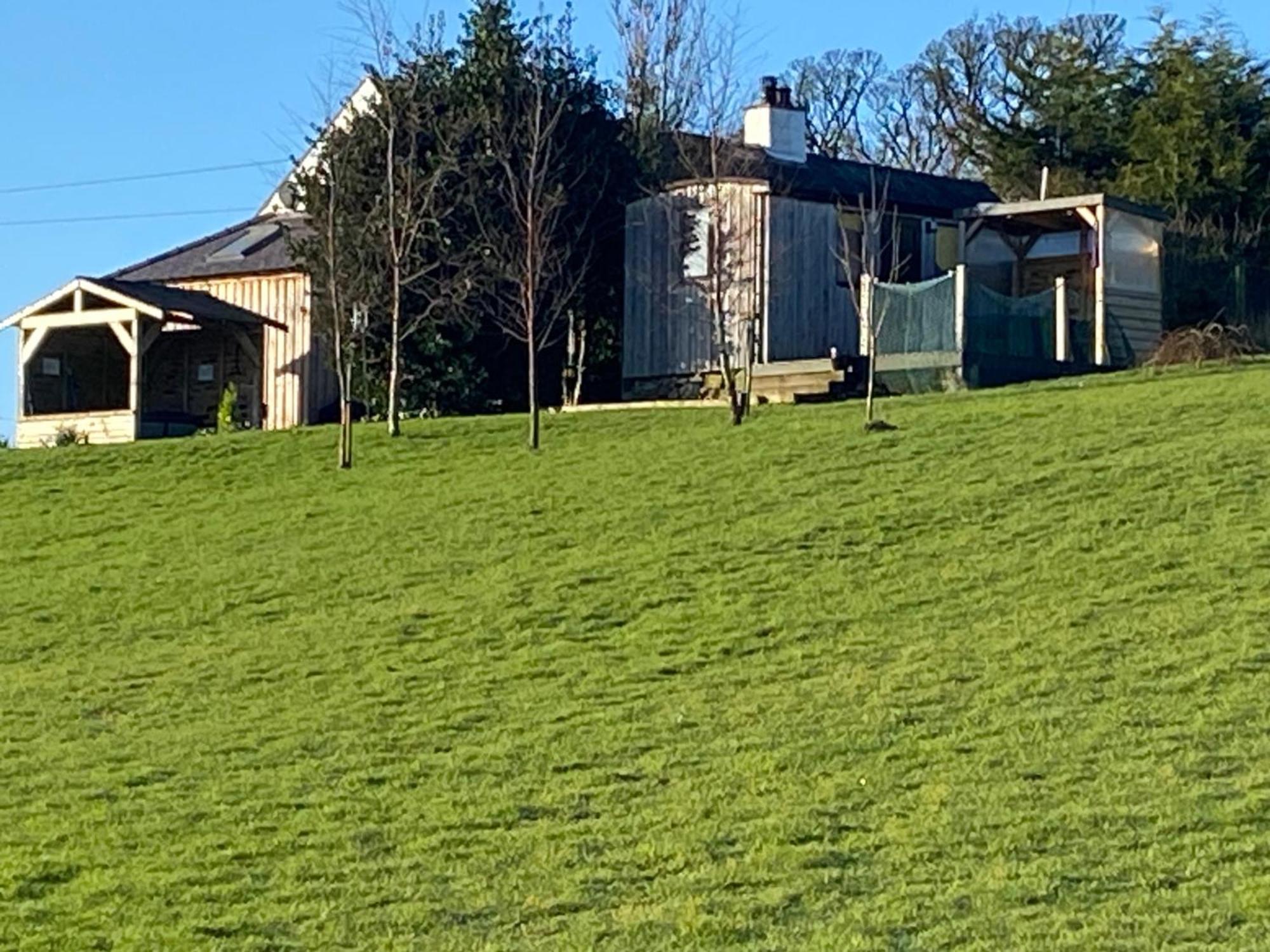 Stunning Shepherds Hut Rural Bliss Dumfries Buitenkant foto